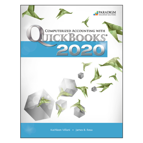 computerized accounting with quickbooks 2020
