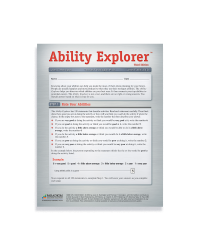 Ability Explorer, Third Edition