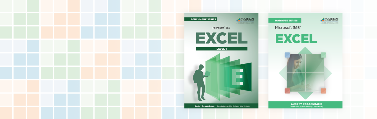Microsoft Excel Courseware - Benchmark and Marquee Series