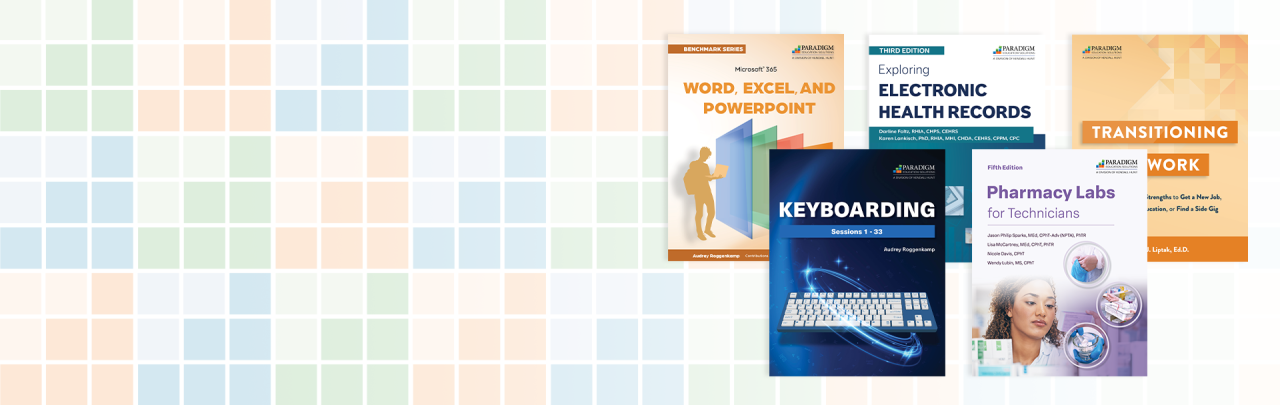 Paradigm courseware examples