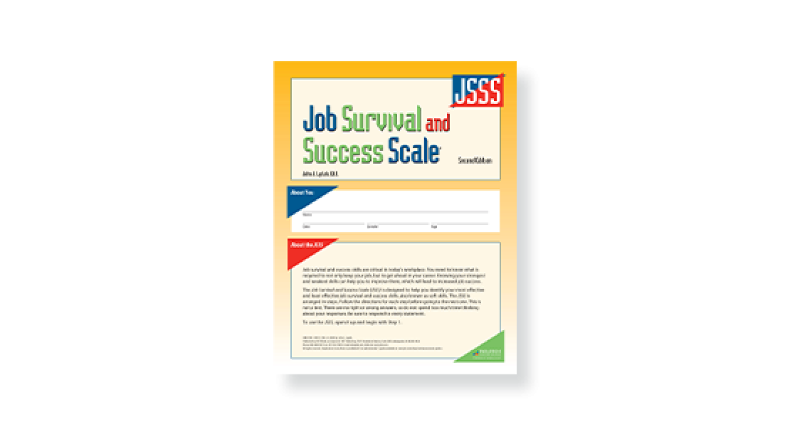 Print Cover of Job Survival and Success Scale, Second Edition